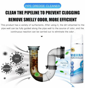 Pipe Cleaners Formaldehyde-free Dredge Pipeline Dredging Agent No Residue No Damage to Joints