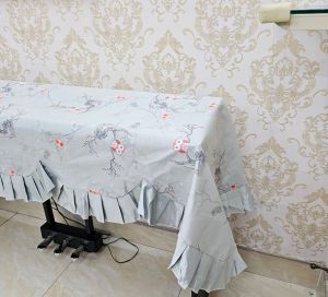 KHĂN PHỦ ĐÀN PIANO ĐIỆN HỌA TIẾT CHIM ĐẬU TRÊN CÂY