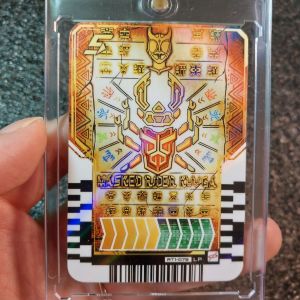 Gotchard Thẻ Kamen Rider KUMBÁ lá bọ vàng Romo holo 2091 1-3
