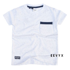 Kaos Anak Premium Cotton Mambo 30s Usia 1-12 Tahun Mambo Saku Putih- Eevyx Store