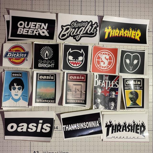 STIKER 30 PCS STIKER MURAH STIKER BRAND STICKER BRAND LOCAL
