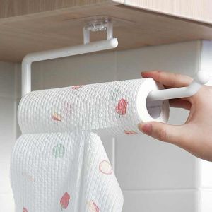 gantungan tisu gulung serbaguna gantungan jaket gantungan sepatu alat dapur baju pakaian / gantungan tissue gulung / gantungan tissue toilet / holder tissue  S19