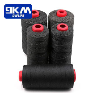 Black Braided Kevlar Cord 50-1500lb Cut-Resistance Fishing Assist Line Outdoor Kite String Camping Hiking Kevlar Rope 0.5~3.5mm