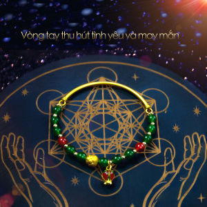 Vòng tay vàng nửa vòng vòng tay năng lượng ❤️ Được sư phụ ban phước ❤️ Luôn mang lại may mắn bùa hộ mệnh vận may thay đổi vận mệnh thu hút tài lộc vòng tay vàng đá mã não vòng đeo tay