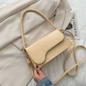 Tas Bahu Wanita Shoulder bag wanita shoulder bag Vintage tas bahu wanita Import tas wanita Croco Shoulder Bag Import Tas bahu wanita import T220