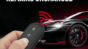 sapid 3-Button Smart Silicone Key Fob Cover for Leapmotor C01 EV Remote Control Case Shell R7P3Q