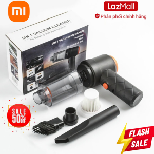 Siêu Phẩm LazMall Deal HOT -50% Máy Hút Bụi Ô Tô Cầm Tay Sọc Caro – Công Suất Mạnh Nhỏ Gọn Dễ Vệ Sinh Nội Thất Xe Hơi độc quyền LazMall