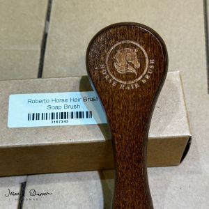 Roberto Dauber Horse Hair Brush-Creates foam with saddle soap to clean all leather products