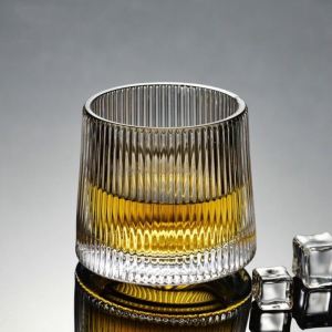 Set 6 Cốc Thuỷ Tinh Xoay 360 Độ Cực Đẹp Chịu Nhiệt Tốt