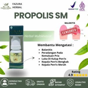 Obat Balanitis Obat Peradangan Pada Kemaluan Pria Obat Luka Di Kulup Pen1s Dengan Propolis SM