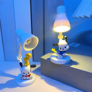 Hourser Sanrio mini Table Lamp Desktop Decorative LED warm light cartoon cute Cinnamoroll Kuromi Pochacco Night light Birthday Gift