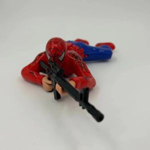 ตุ๊กตาผู้คุมคลาน สไปเดอร์แมนคลาน ตุ๊กตาสไปเดอร์แมนคลานเคลื่อนที่ได้ มีไฟ มีเสียงยิง[พร้อมส่ง]