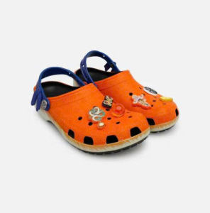 Giày sục crocs chuẩn xịn chống hôi chân nhựa tế bào êm mềm dẻo bền đi mưa lội nước đi biển Dragon Ball 7 viên ngọc rồng trẻ em màu cam