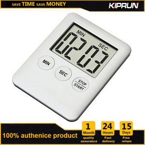 KIPRUN Kitchen Timer Digital Magnetic Cooking Baking LCD Count Down Up Loud Alarm Countdown Alarm Magnet Clock Sleep Clock For Kitchen