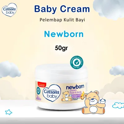 Cussons Baby Cream 50gr Krim Untuk Melembabkan Kulit Bayi Halus Lembut