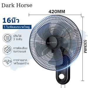🔥1แถม1🔥พัดลมผนัง 16 นิ้ว ถูกๆ พัดลมติดผนัง พัดลม ส่ายหัวได้ พัดลมครัวเรือน พัดลมไฟฟ้า พัดลมติดผนัง พัดลมแขวนผนังหัวสั่นได้ พัดลมแขวนผนัง ปรับเกียร์ได้ 3 ระดับ 5 ใบพัดพัดลม พัดลมติดผนังเสียงรบกวนต่ำ wall fan