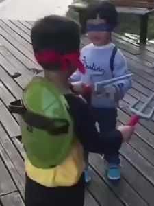 2025HTsdfeChildrens Halloween Costume Ninja Turtle Performance Suit Jumpsuit Cartoon Role-playing Clothes Props Cosplay Mens Clothing