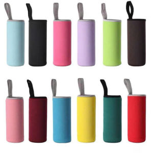 Túi Đựng Bình Giữ Nhiệt Bình Nước Vải Neoprene Chống Sốc Và Cách Nhiệt 300 - 500 Ml Nhiều Màu M3540