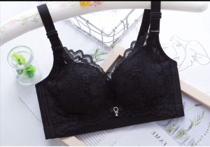 GDR【SIZE34-40】 Seamless Bra Cup B Women Bra Push Up Lace Bra Wireless Breathable Baju Dalam Wanita 无痕内衣 Push Up 无钢圈内衣收副乳