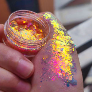 Chameleon Polarized Nail Powder Chameleon Mermaid Nail Chrome Dust Fantasy Cloud Brocade Powder High Gloss Aurora Glitter Powder h260819
