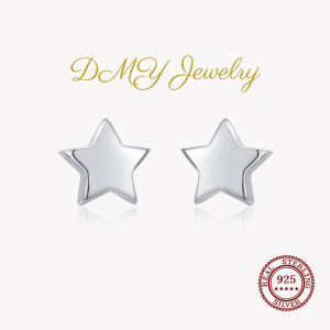 DMY Jewelry 925 Silver Earrings Hypoallergenic Korean Fashion Original Star Jewelry