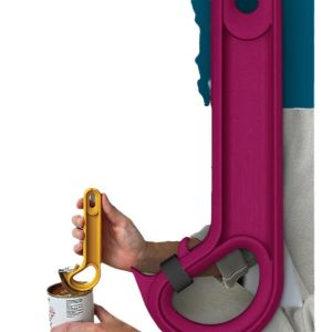 1pcs Ring Pull & Pop Top Can Opener- Easy Open Any Pull Tab Cans for Seniors Soda Pet Food Cat Cans Beerkitchen gadgets （Random Color）