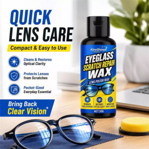 【Restore Clear Vision】JMY Glasses Scratch Repair Paste / Eyeglass Lens Polish / Optical Care / Scratch Remover