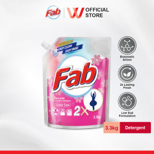 Fab LOW SUDS Laundry Detergent 3.3kg Refill