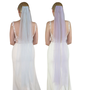 Elegant Single Layer Bridal Veils Wedding Light weight Veils With Pearls Comb Travel Photography Accessory