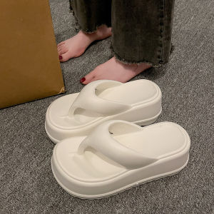 Free Shipping Thick-Soled Wedge Sandals For Women Summer Outdoor Wear 2026 New Style Beach Casual Sandals High-End Flip-Flops