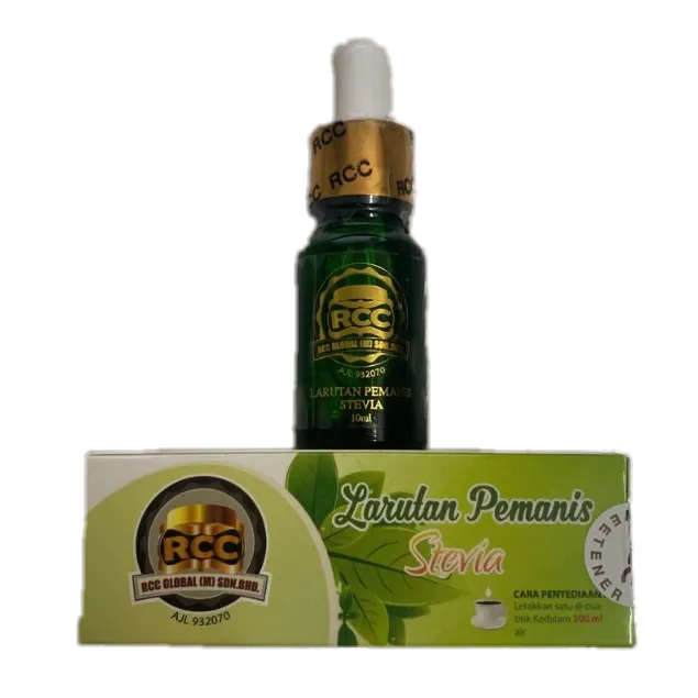 Rcc Global Stevia Sweetener (10ml) [Exp 3/2027] | Lazada