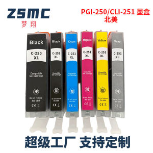Compatible with Canon canon PGI-250 CLI-251 MG5420 MG5520 MG5522 Printer Ink Cartridge