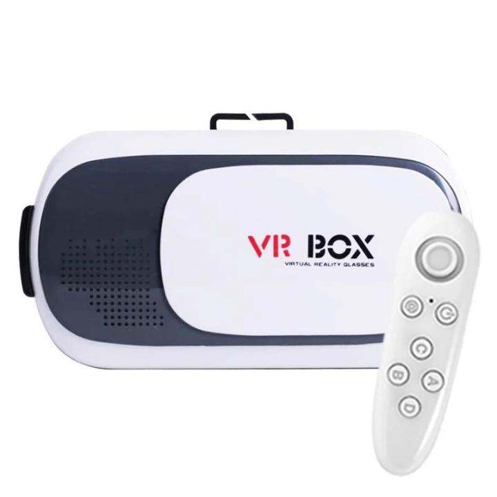 8D VR Box 2.0 VR Glasses Headset แว่น 3D สำหรับสมาร์ทโฟนทุกรุ่น (White ...