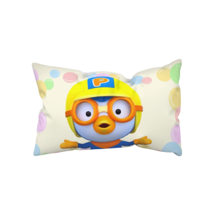 Sarung Bantal Tidur Anak (Sarung) Motif Kartun Ukuran 45x35 cm Motif Pororo by.Shafiyyah sarban