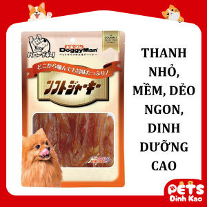 Snack Thịt Mềm Cao Cấp Cho Chó DoggyMan Mềm Dẻo Dinh Dưỡng Cao Giàu Đạm Thương Hiệu Nhật Bản