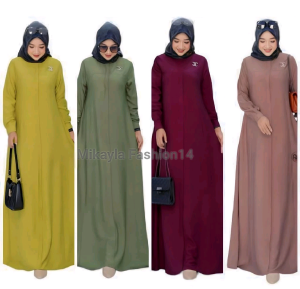 MIKAYLA DRESS ELEGAN GAMIS BUSUI FRENDLY GAMIS AIRFLOW JUMBO