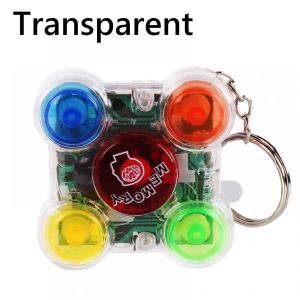 Memory Cube KeyChain Keyrings Key Chain Key Rings Adults Kids Stress Relief Toy Portable Colorful Gamepad Shape Memory Maze Cube Gadget Keychain Educational Breakthrough Game