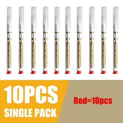 Big Capacity Quick Drying Waterproof Long Tip Marker Pen Long Head Oily Metal Wood Permenant Marker