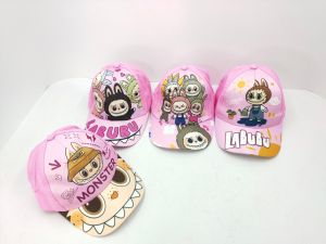 หมวกแก็ป ลาบูบู้ (Labubu) เด็ก 3-15 ปี หมวกเบสบอลม่านบังแดด สำหรับเด็ก แฟชั่นเด็กชายหญิง