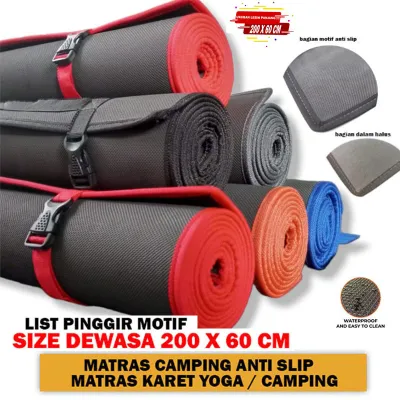 AIMPRO Matras Camping Outdoor Matras yoga - Matras Olahraga - Matras Cacing - Alas Yoga - Matras Gunung - Matras Touring - Matras Karet Gulung - Matras Spons - Matras Outdoor