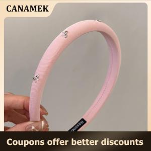 【 CANAMEK 】 Headbands Hair Accessories For Girls Women Band Korean Bow Fairy 2024 Hoop New In Sweets Kawaii Cute Things