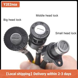 【Local shipping】 Ignition Switch Key Power Lock Universal Electric Bicycle Biking Portable Dustproof Cycling Parts for Electric Scooter