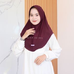 Hijab Instan Fatima Sport Olahraga Kerudung Sporty Jersey Menutup Dada Terlaris
