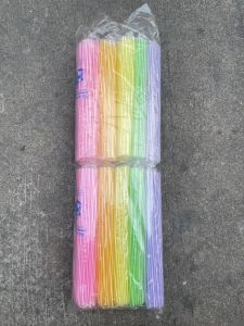 [ถูกสุด] หลอด หลอดดูดน้ำ (แบบสั้น ยาว บิ๊ก) หลอดชานม ขายทีละ10ห่อ หลอดพลาสติกคละสี หลอดทำโมบายหลอดเสียบไม้กฐิน