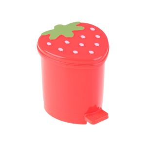 OEUVR Plastic Durable Pink Home Supplies Garbage Container Decorative Pop-Up Sealing No Odor Wastebasket Trash Basket Trash Can Dustbin