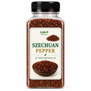 Szechuan Pepper Premium Quality | Whole Sichuan Peppercorns | Natural Aromatic Pepper Spice | Culinary Herbs & Spices | Perfect for Chinese Cuisine Hot Pot Stir-Fry Marinades BBQ Soups & Spice Blends | 250mL Bottle