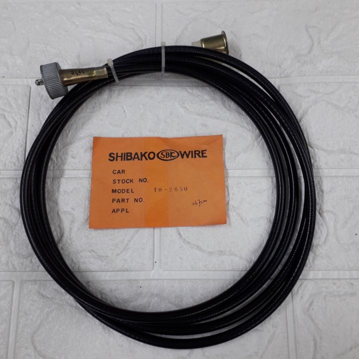(1PCS SHIBAKO TO2650) (265cm lenght) SPEEDO METER CABLE PAJERO V43 V46