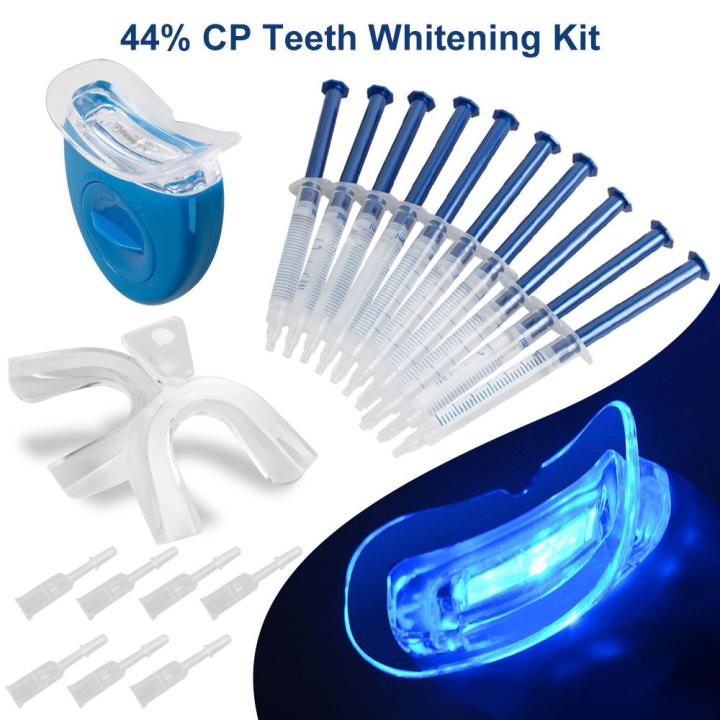 Home Teeth Whitening Kit - Professional Gel and Light Set