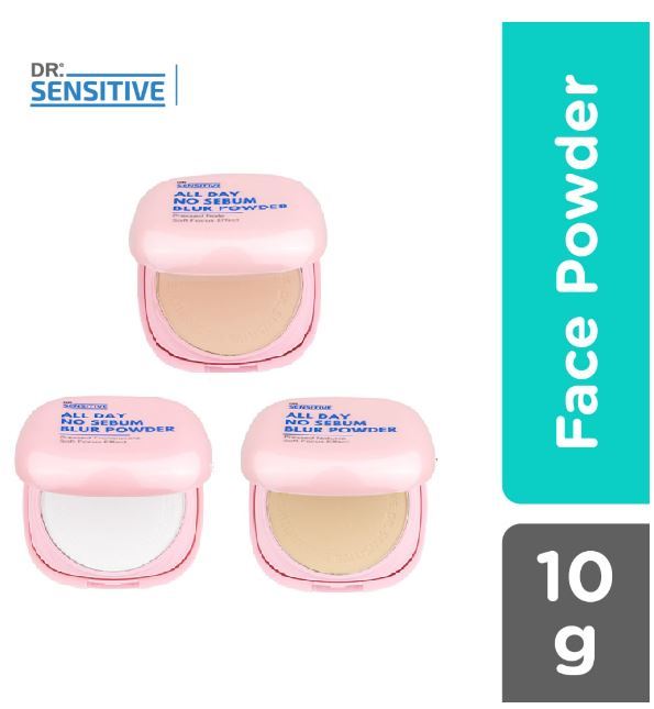 Dr. Sensitive All Day No Sebum Blur Pressed Powder 10g | Lazada PH