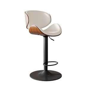 UrbanSpace SG- High Chair Bar Chair Leather Bar Stool Light Luxury Simple Stool Modern Stool Chair Bar Chairs